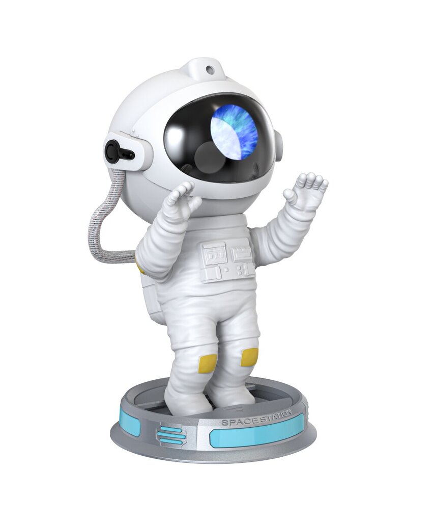 LED-galaksi ja tähtiprojektori Astronaut Spaceman hinta ja tiedot | Juhlakoristeet | hobbyhall.fi