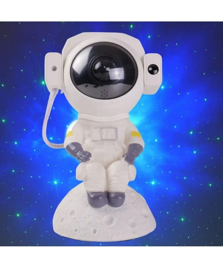 Galaxy ja tähtiprojektori Astronaut Bluetooth-kaiuttimella hinta ja tiedot | Juhlakoristeet | hobbyhall.fi