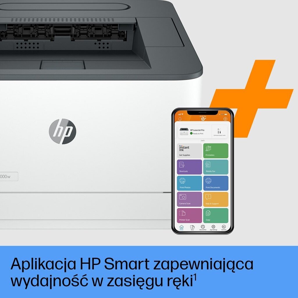 HP LaserJet Pro 3002dwe, mustavalkoinen hinta ja tiedot | Tulostimet | hobbyhall.fi