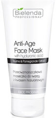 Anti-Age Face Mask ryppyjä ehkäisevä kasvonaamio hyaluronihapolla 175ml hinta ja tiedot | Bielenda Kasvojenhoitotuotteet | hobbyhall.fi