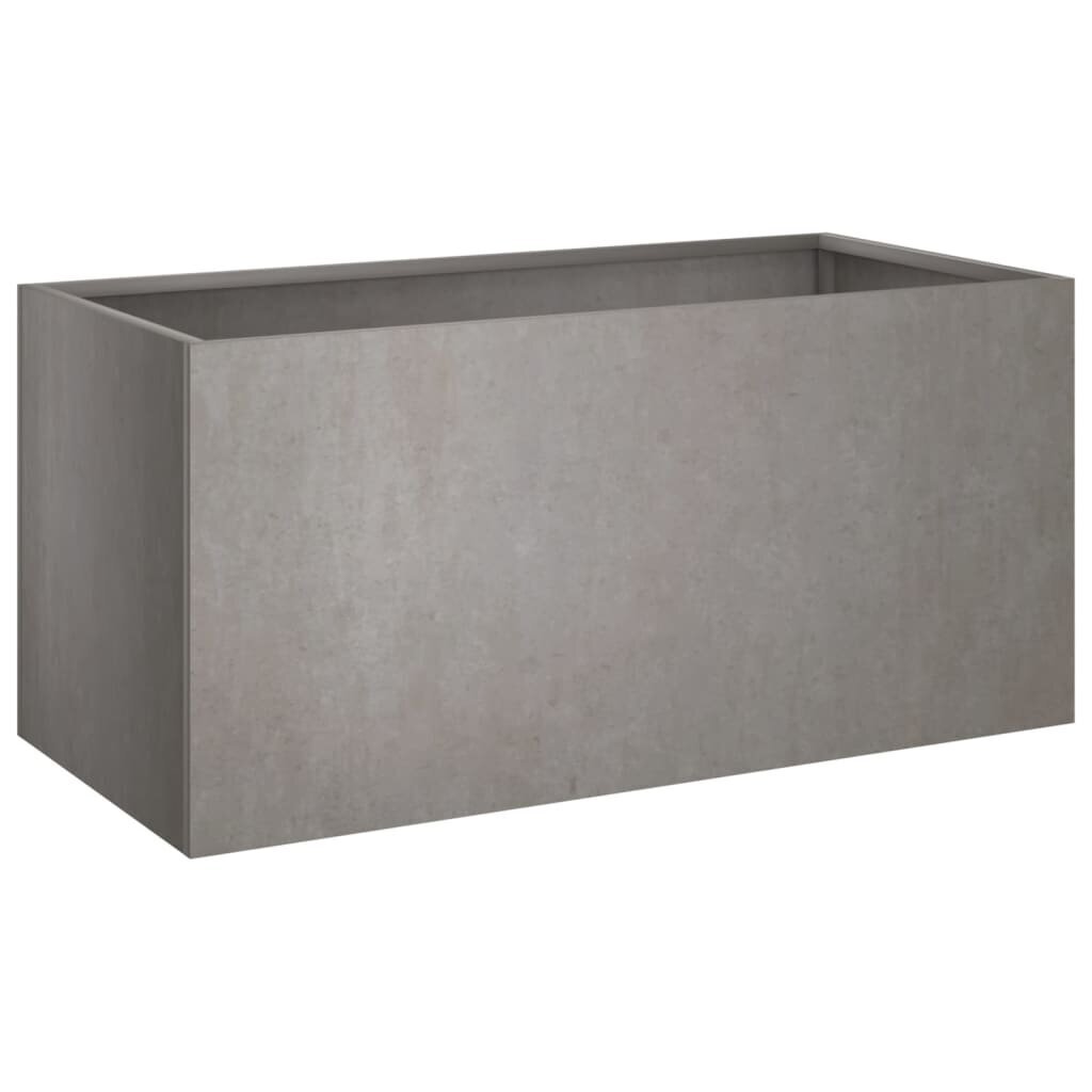 vidaXL Kukkalaatikko 62x30x29 cm Corten teräs hinta ja tiedot | Kukkalaatikot | hobbyhall.fi