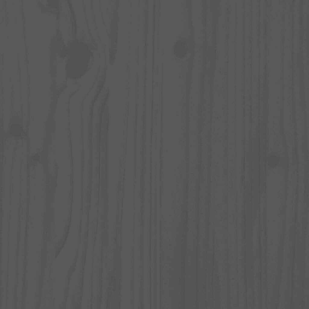 vidaXL Kukkalaatikko hyllyllä harmaa 111,5x54x81 cm täysi mänty hinta ja tiedot | Kukkalaatikot | hobbyhall.fi