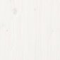 vidaXL Kukkalaatikko hyllyllä valkoinen 111,5x34,5x81 cm täysi mänty hinta ja tiedot | Kukkalaatikot | hobbyhall.fi