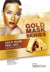 Kuoriva kasvonaamio IDC Institute Gold Mask 15 g hinta ja tiedot | Kasvonaamiot ja silmänalusaamiot | hobbyhall.fi