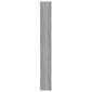 vidaXL Pesukonekaappi harmaa Sonoma 64x24x190 cm hinta ja tiedot | Kylpyhuonekaapit | hobbyhall.fi