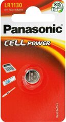 Panasonic paristo LR1130 / 1B hinta ja tiedot | Paristot | hobbyhall.fi