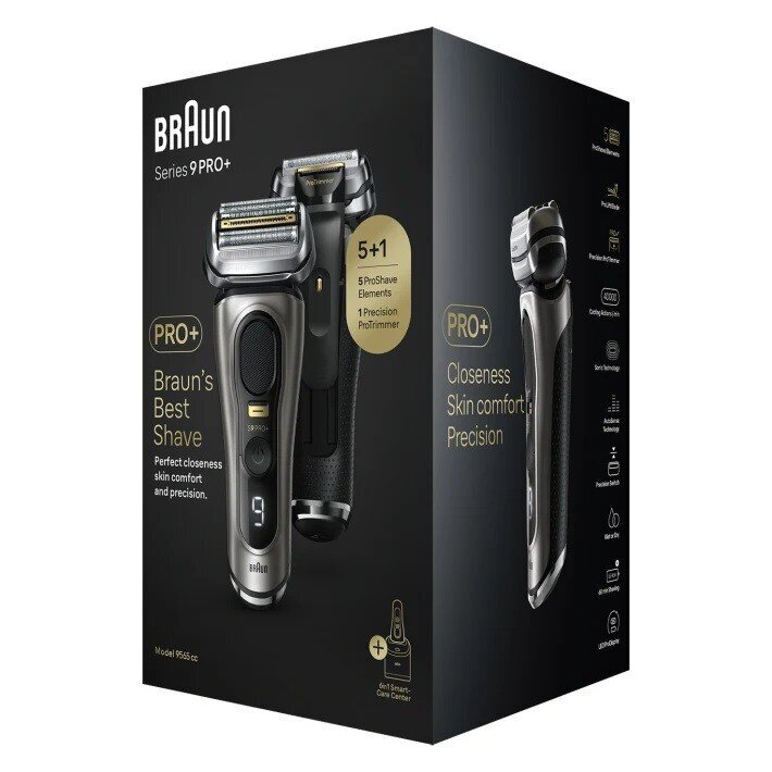 Braun Series 9 PRO+ 9565cc hinta ja tiedot | Parranajokoneet | hobbyhall.fi