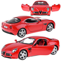 Alfa Romeo 8C Competizione -auto ääni- ja valoefekteillä hinta ja tiedot | Poikien lelut | hobbyhall.fi