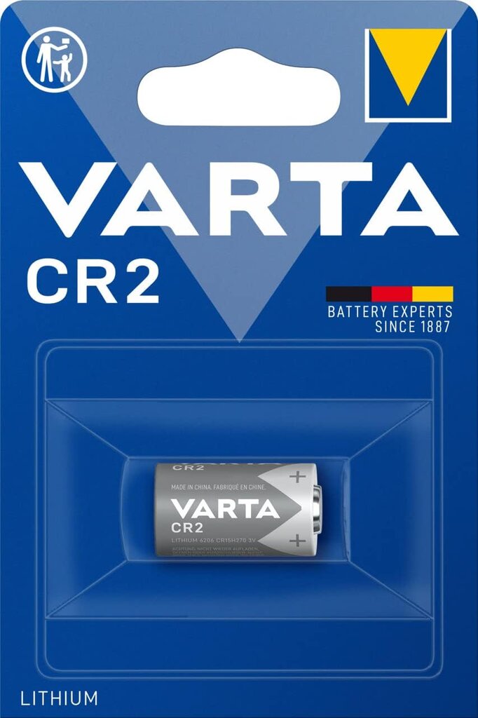 Akku Varta Professional CR2 3V, 1 kpl hinta ja tiedot | Paristot | hobbyhall.fi