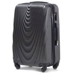 Iso matkalaukku Wings L, tummanharmaa hinta ja tiedot | Matkalaukut ja matkakassit | hobbyhall.fi