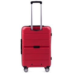 Keskikokoinen matkalaukku Wings M, punainen hinta ja tiedot | Matkalaukut ja -kassit | hobbyhall.fi