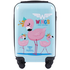 Lasten matkalaukku Flamingo, XS hinta ja tiedot | Matkalaukut ja matkakassit | hobbyhall.fi