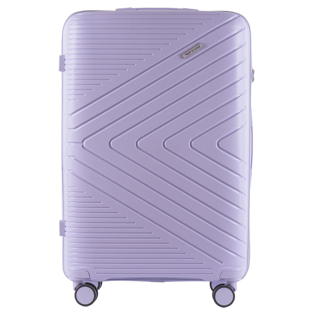 Suuri matkalaukku Wings L, vaalean violetti hinta ja tiedot | Matkalaukut ja -kassit | hobbyhall.fi
