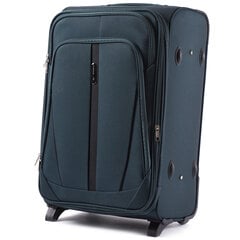 Iso matkalaukku Wings L, tummanvihreä hinta ja tiedot | Matkalaukut ja -kassit | hobbyhall.fi