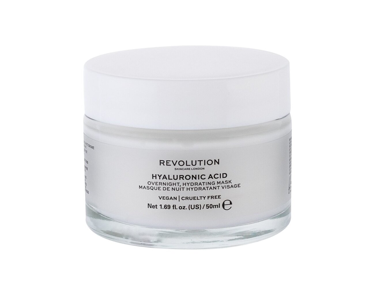 Revolution Skincare Hyaluronic Acid kasvonaamio 50 ml hinta ja tiedot | Kasvonaamiot ja silmänalusaamiot | hobbyhall.fi