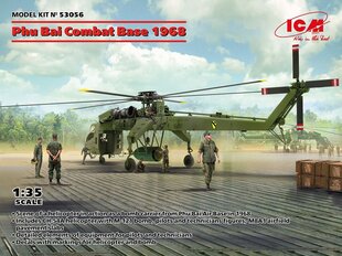 Liimattava malli ICM 53056 Phu Bai Combat Base 1968 1/35 hinta ja tiedot | Koottavat pienoismallit | hobbyhall.fi