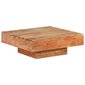 vidaXL Sohvapöytä 80x80x28 cm täysi akaasiapuu hinta ja tiedot | Sohvapöydät | hobbyhall.fi