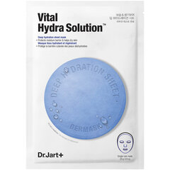 Kosteuttava kangasmaski Dr.Jart + Vital Hydra Solution Deep Hydration Mask Sheet 1 kpl. hinta ja tiedot | Kasvonaamiot ja silmänalusaamiot | hobbyhall.fi