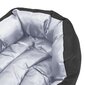 vidaXL Kaksipuolinen pestävä koiran tyyny harmaa ja musta 65x50x20 cm hinta ja tiedot | Pedit ja pesät | hobbyhall.fi
