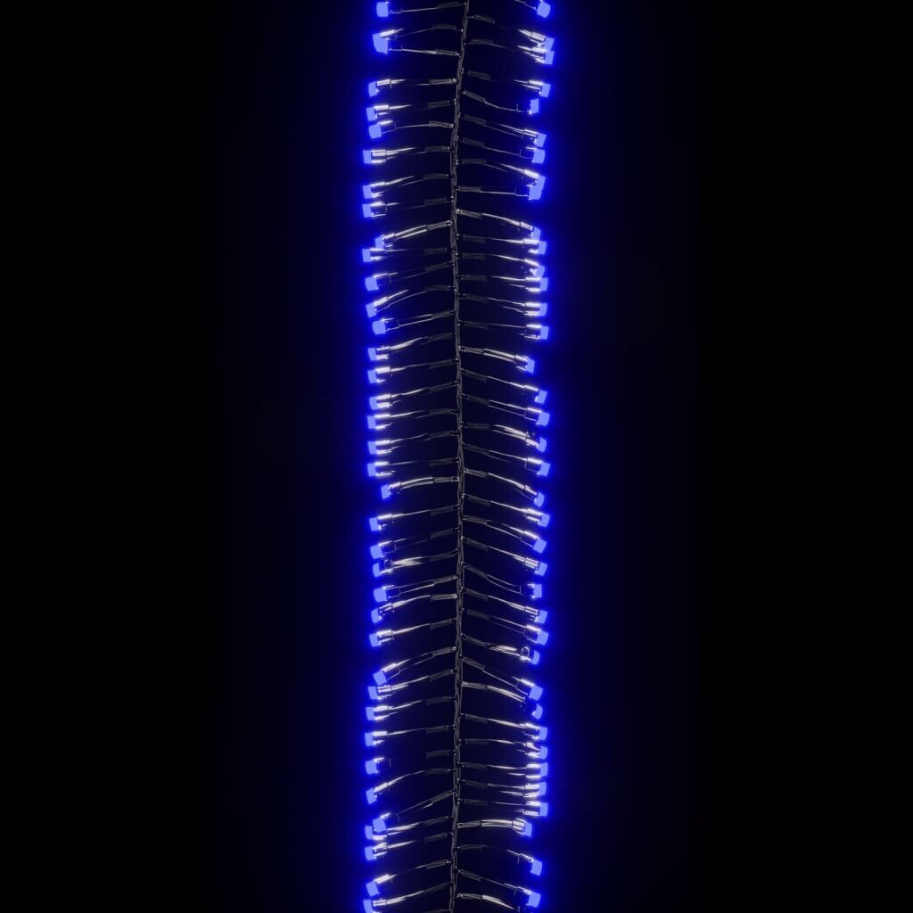 vidaXL Cluster LED-valonauha 2000 LED-valoa sininen 17 m PVC hinta ja tiedot | Jouluvalot | hobbyhall.fi