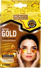 Hydrogeeli silmätyynyt Beauty Formulas Gold 12 kpl. hinta ja tiedot | Beauty Formulas Hajuvedet ja kosmetiikka | hobbyhall.fi