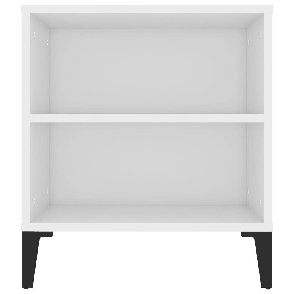 vidaXL TV-taso valkoinen 102x44,5x50 cm tekninen puu hinta ja tiedot | TV-tasot | hobbyhall.fi