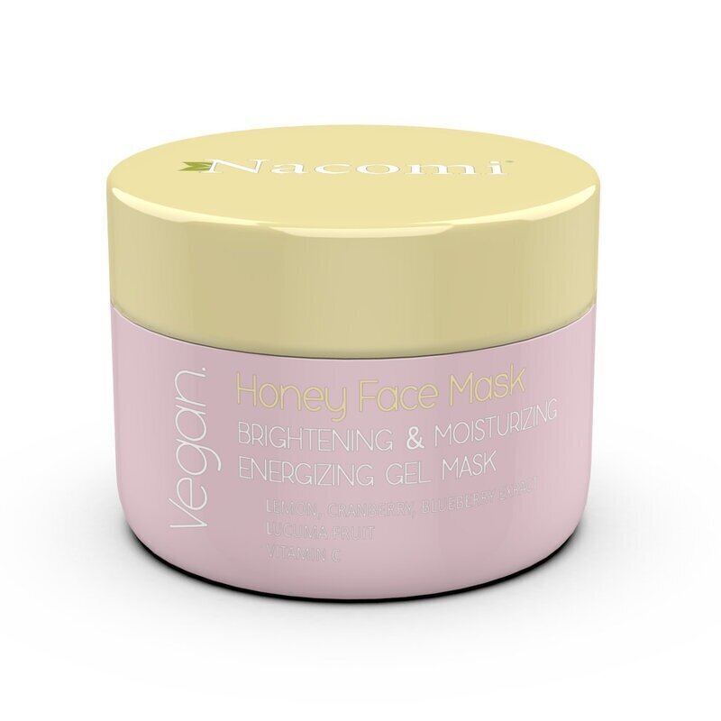 Kasvonaamio Nacomi Vegan Honey Face Mask 50 ml hinta ja tiedot | Kasvonaamiot ja silmänalusaamiot | hobbyhall.fi