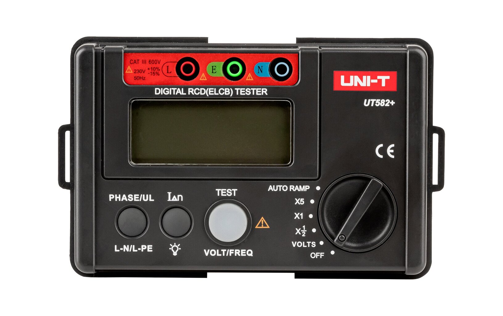 Uni-T UT582+ digitaalinen RCD-kytkintesteri hinta ja tiedot | Käsityökalut | hobbyhall.fi