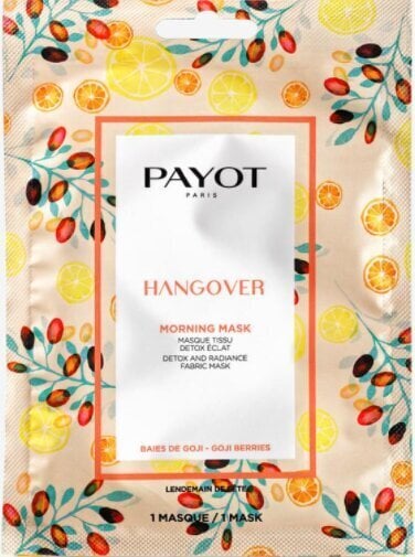 Detox Maski Payot Morning Mask Hangover 1 kpl.. hinta ja tiedot | Kasvonaamiot ja silmänalusaamiot | hobbyhall.fi