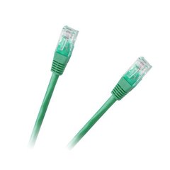 patchcord utp 8c pistorasia kaapeli 1,0 m cca vihreä cat.6e hinta ja tiedot | OEM Televisiot ja lisätarvikkeet | hobbyhall.fi