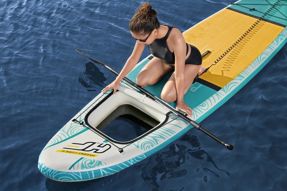 Ilmatäytteinen melontalauta, Bestway Sup Hydro- Force, 340x89x15 hinta ja tiedot | SUP-laudat | hobbyhall.fi