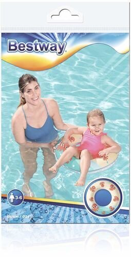 Bestway Puhallettava uimadonitsi lapsille, 61cm hinta ja tiedot | Puhallettavat vesilelut ja uima-asusteet | hobbyhall.fi
