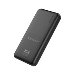 Kruger&Matz 10000 mah li-pol-virtalähde qc- ja pd-toiminnoilla varustettuna hinta ja tiedot | Varavirtalähteet | hobbyhall.fi