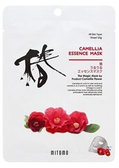 Kasvonaamio kameliaöljyllä MITOMO Camellia Essence Face Mask 25g hinta ja tiedot | Kasvonaamiot ja silmänalusaamiot | hobbyhall.fi