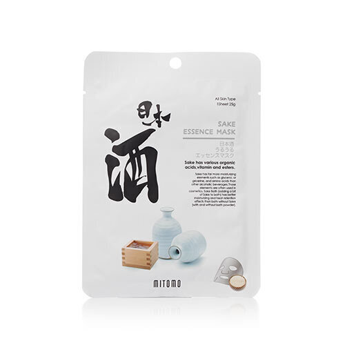 Kasvonaamio sakeesanssilla MITOMO Sake Essence Face Mask 25g hinta ja tiedot | Kasvonaamiot ja silmänalusaamiot | hobbyhall.fi