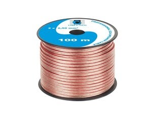 Noin 2,5 mm kaiutinkaapeli hinta ja tiedot | Cabletech Televisiot ja lisätarvikkeet | hobbyhall.fi