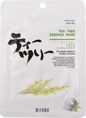 Kangasmaski Mitomo Tea tree 25 g hinta ja tiedot | Kasvonaamiot ja silmänalusaamiot | hobbyhall.fi