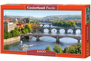 Castorland Bridges Prahassa, 4000 kpl hinta ja tiedot | Palapelit | hobbyhall.fi