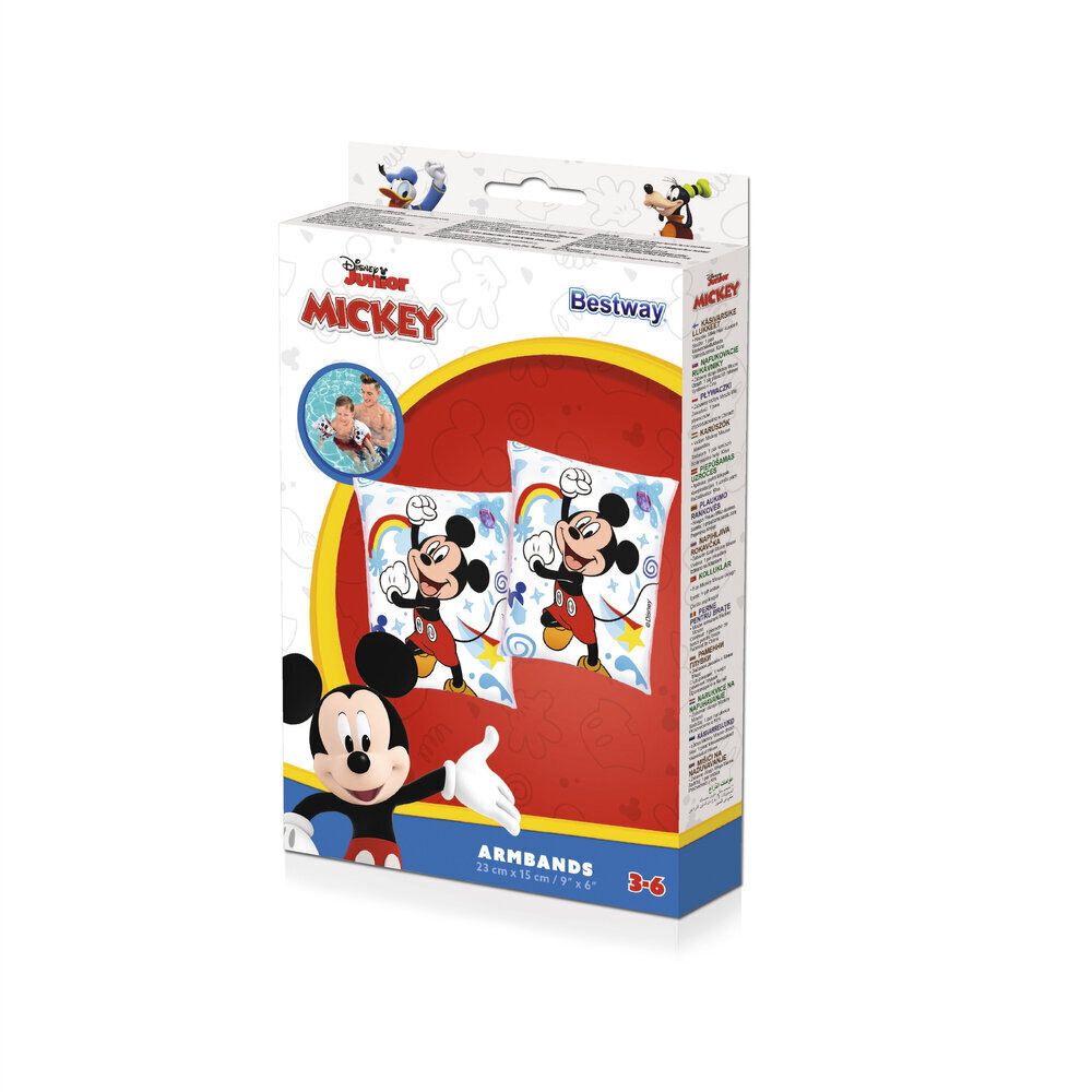 Bestway Mickey Mouse puhallettavat uimakellukkeet hinta ja tiedot | Uimaliivit ja kellukkeet | hobbyhall.fi