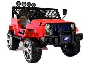 Yksittäinen sähköauto jeep sport, punainen hinta ja tiedot | Jeep Lapset | hobbyhall.fi