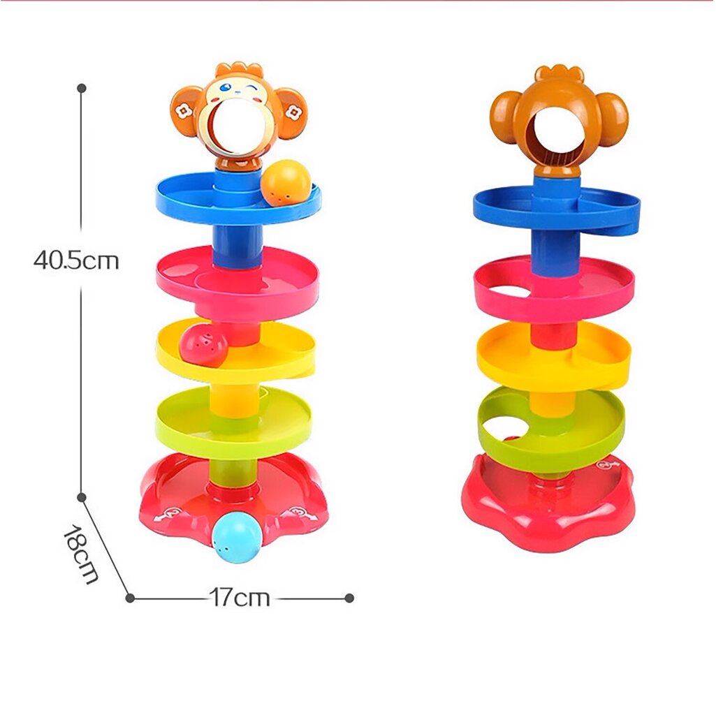 Opetuksellinen torni pallojen kanssa hinta ja tiedot | Vauvan lelut | hobbyhall.fi
