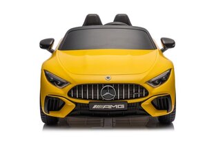 Sähköauto mercedes amg sl63, keltainen hinta ja tiedot | Lasten sähköautot | hobbyhall.fi