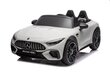 Sähköauto mercedes amg sl63, valkoinen hinta ja tiedot | Lasten sähköautot | hobbyhall.fi