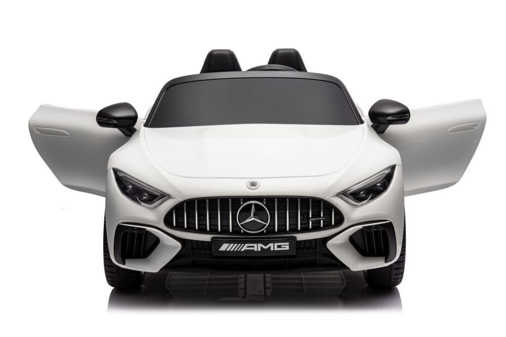 Sähköauto mercedes amg sl63, valkoinen hinta ja tiedot | Lasten sähköautot | hobbyhall.fi