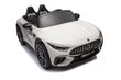 Sähköauto mercedes amg sl63, valkoinen hinta ja tiedot | Lasten sähköautot | hobbyhall.fi