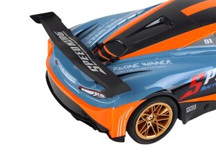 Suuri kauko-ohjattava urheiluauto 1:10, oranssi hinta ja tiedot | Poikien lelut | hobbyhall.fi