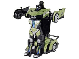 Robottiauto r/c 1:10, vihreä hinta ja tiedot | Poikien lelut | hobbyhall.fi