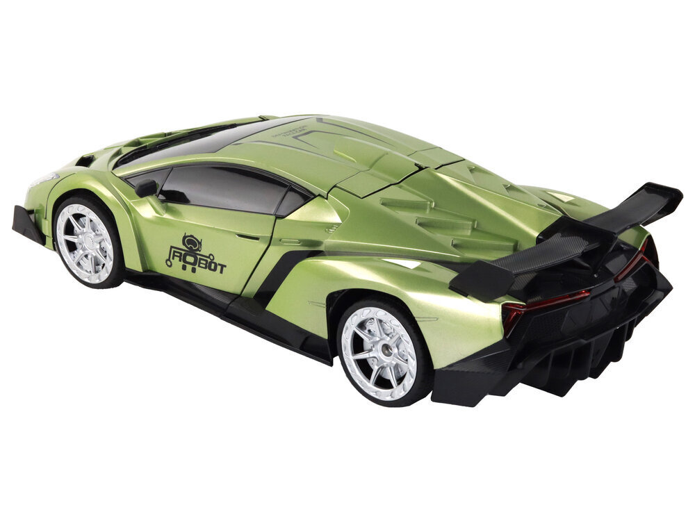 Robottiauto r/c 1:10, vihreä hinta ja tiedot | Poikien lelut | hobbyhall.fi