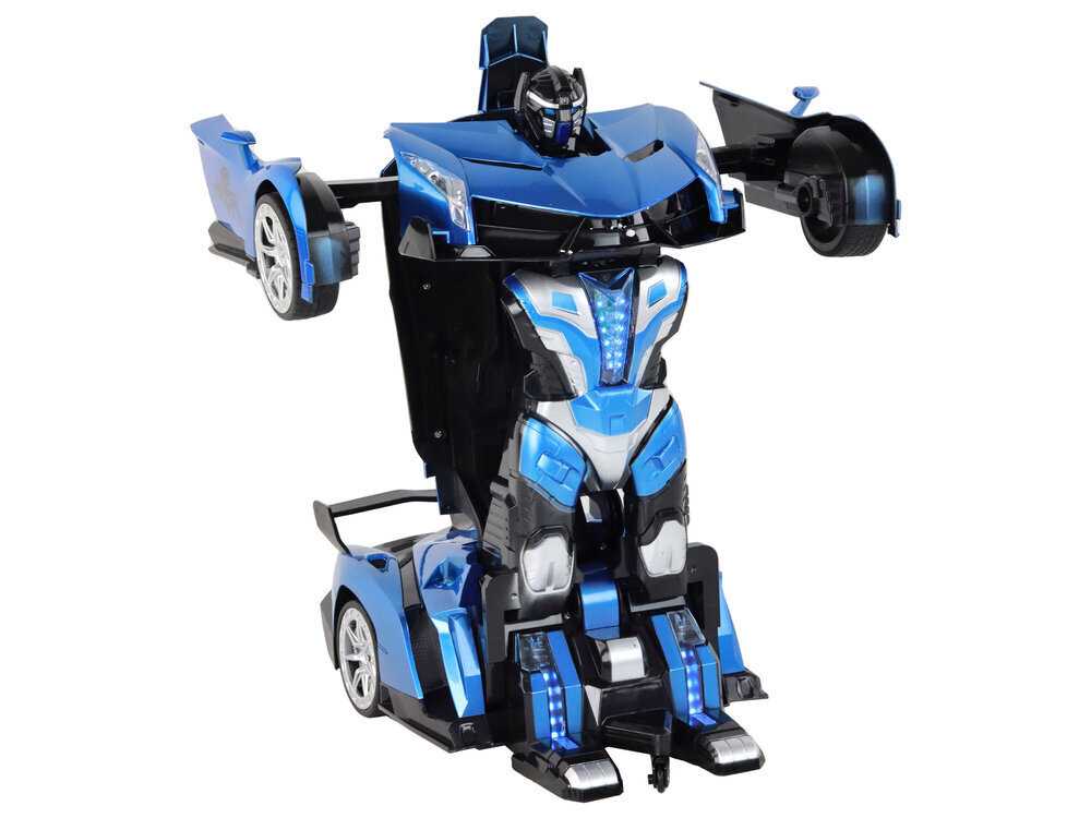 Robottiauto r/c 1:10, sininen hinta ja tiedot | Poikien lelut | hobbyhall.fi