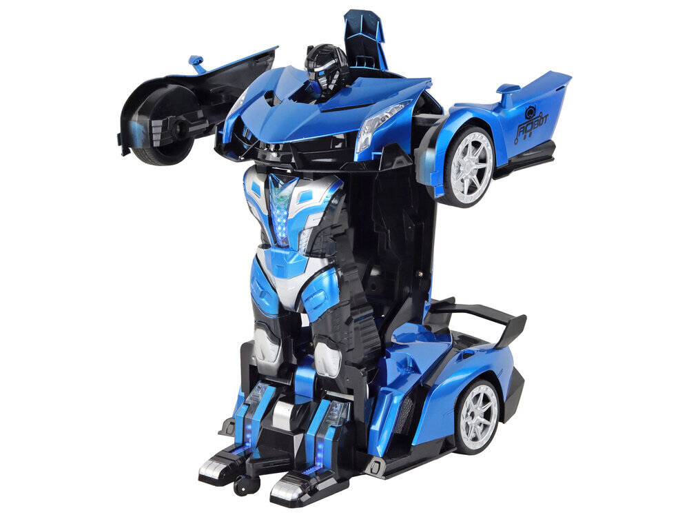 Robottiauto r/c 1:10, sininen hinta ja tiedot | Poikien lelut | hobbyhall.fi